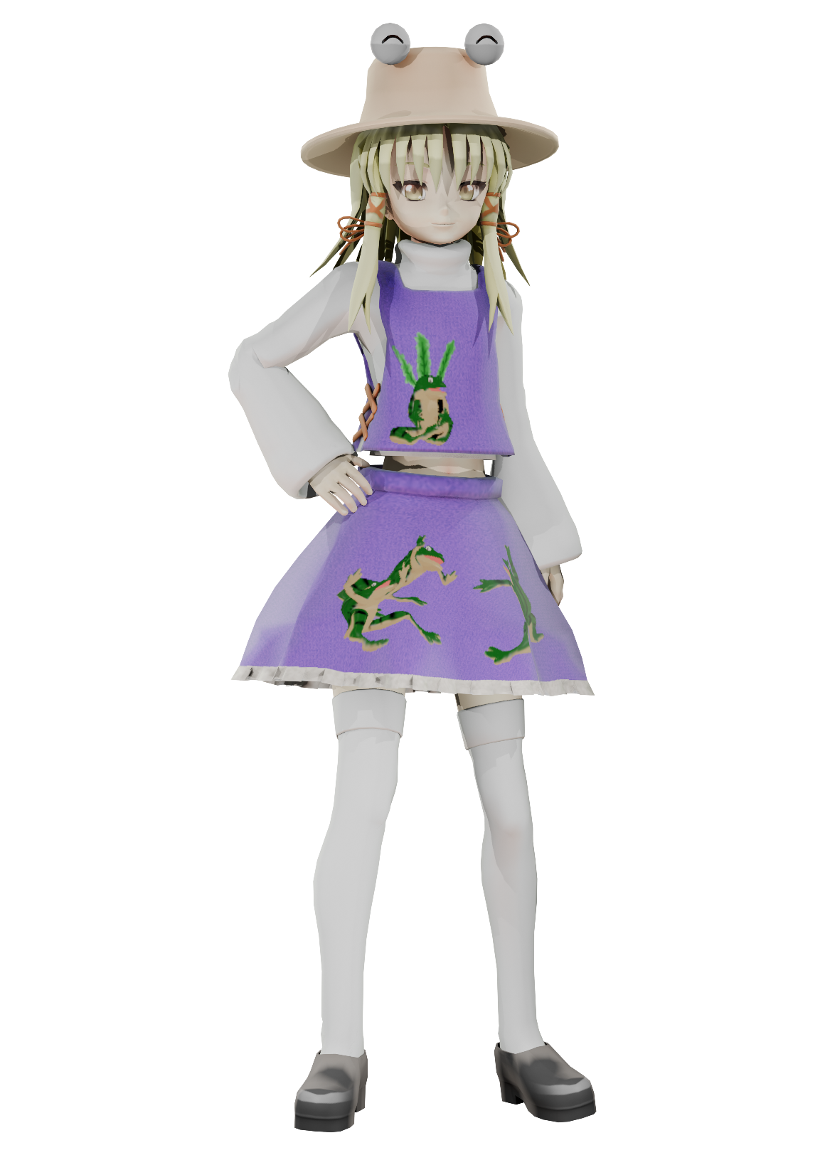 Suwako Moriya - Model by min-dotto